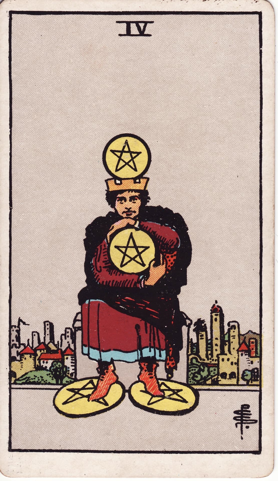Four of Pentacles (Vi)