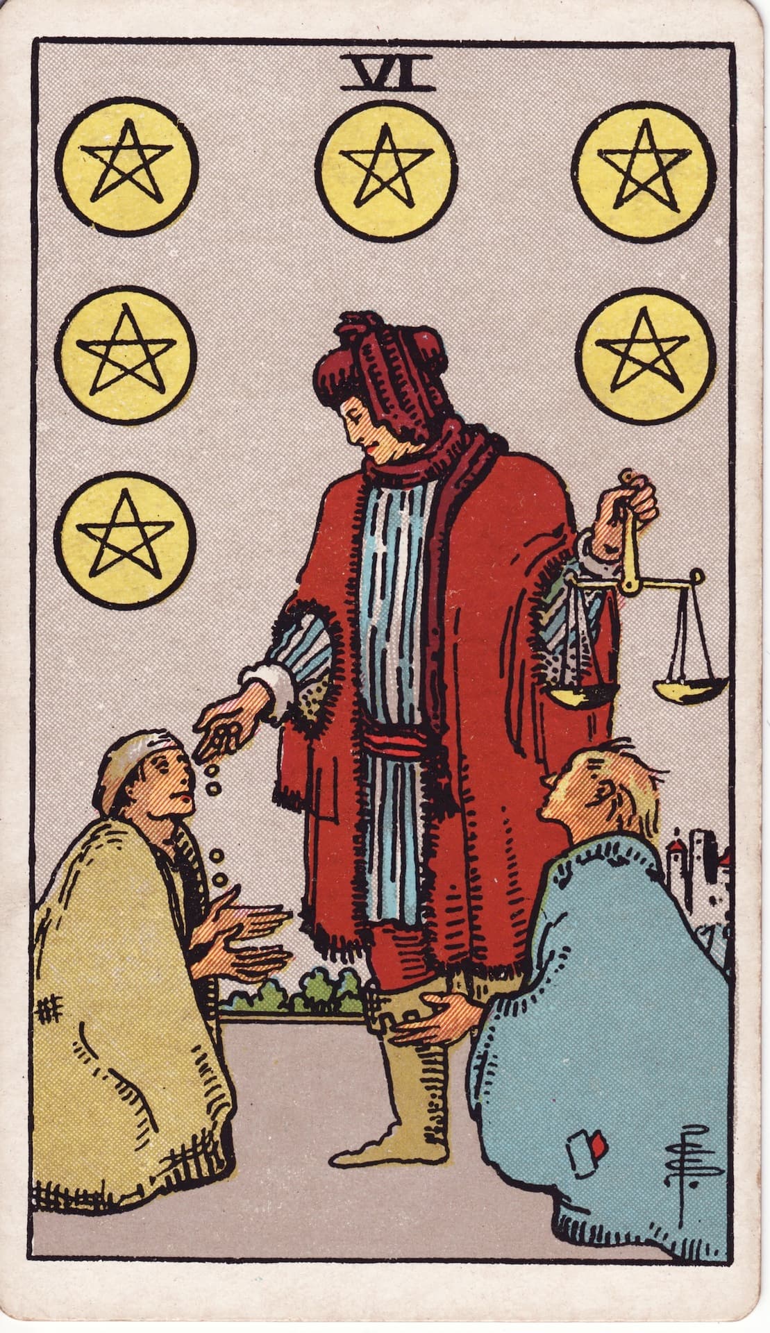 Six of Pentacles (Vi)