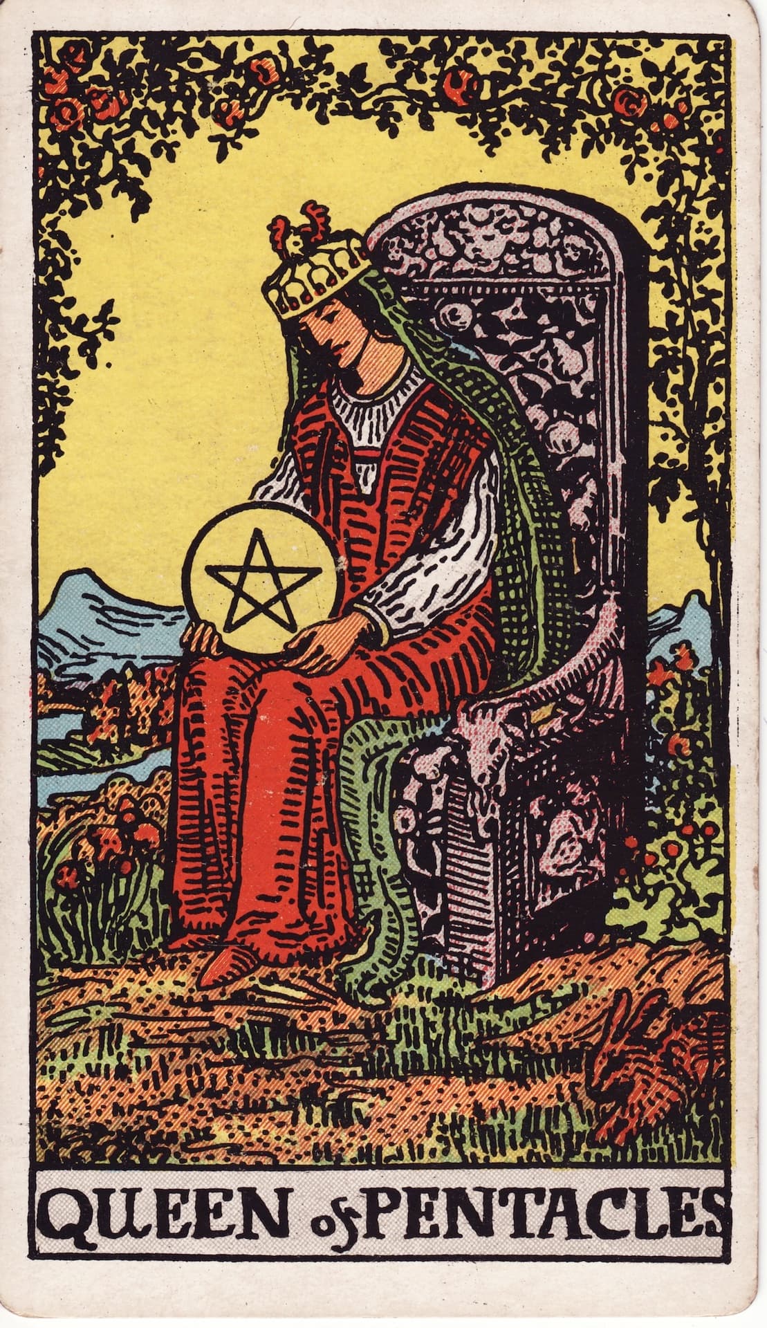 Queen of Pentacles (Vi)