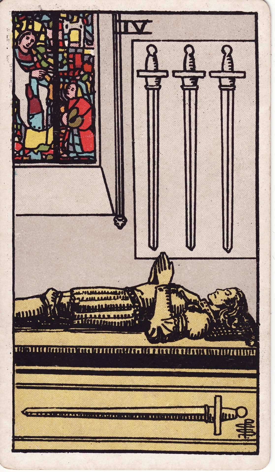 Four of Swords (Vi)