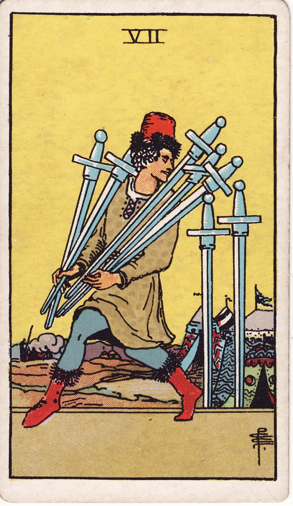 Seven of Swords (Vi)