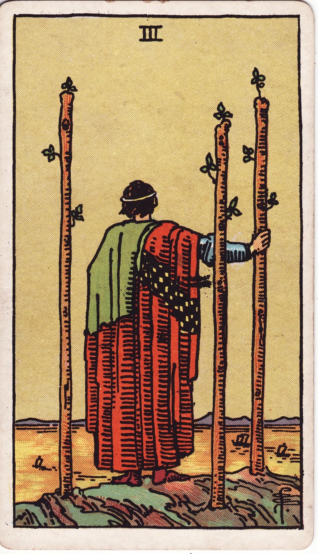 Three of Wands (Vi)