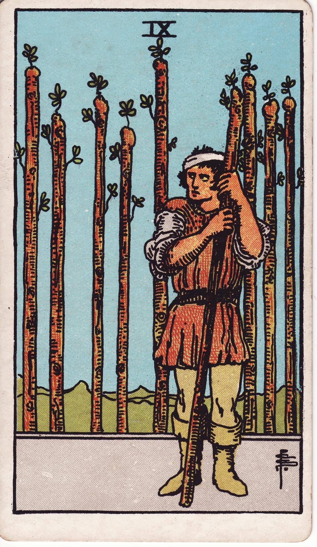 Nine of Wands (Vi)